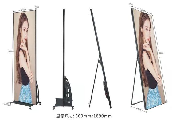 Display de cartaz LED digital personalizado IP65 à prova d'água para publicidade