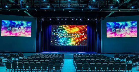Ecrã de display LED interno P10 programável com SMD2020 pixels