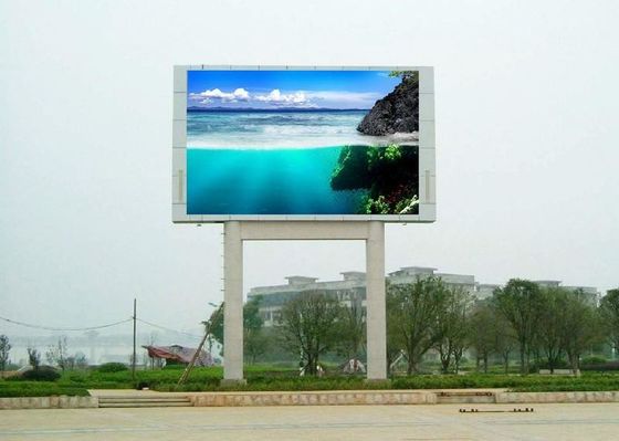 Ecrã de visualização LED exterior de perímetro transparente personalizado