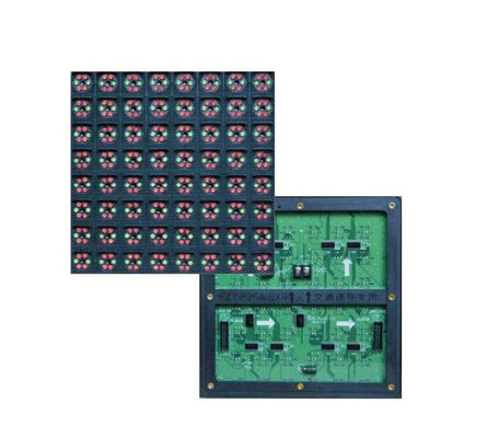 Display LED de alta luminosidade RGB em cores com resolução de 31,25 pixels