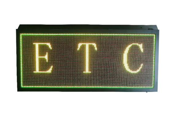 HD Full Color RGB DIP LED Display 31,25 Pixel MBI IC para publicidade de imagem e vídeo