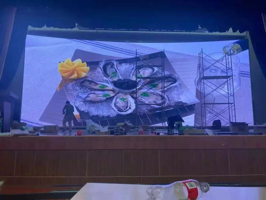 3840 Refresh LED Module Cabinet Display P1.53 LED Video Wall Alto pincel Montado na parede