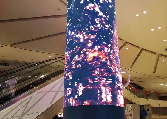 Ecrã de módulo macio interno Display LED de meia esfera flexível de alta definição