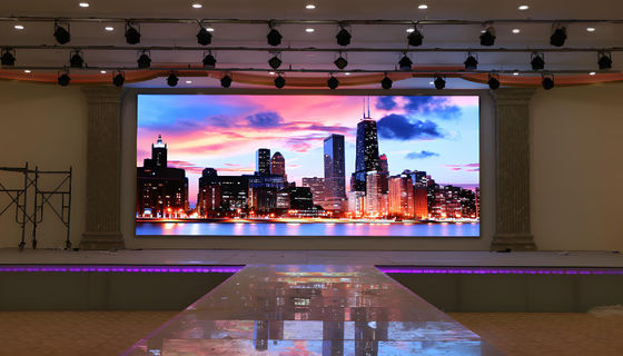 P2.5 Indoor HD Led Display Igreja Backdrops Públicos Video Wall