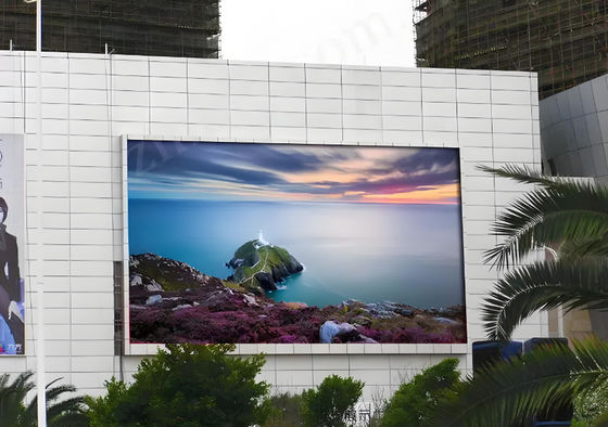 Módulo de exibição em cores completas de LED P4 ao ar livre com gabinete de alumínio de fundição por impressão 960MM*960MM