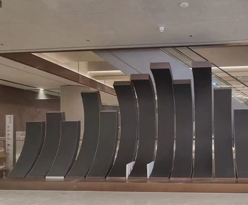 P2.5 Ecrã de exibição de arte de forma irregular de LED flexível com múltiplas especificações