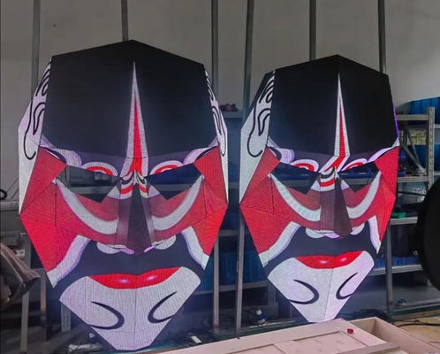 P5 Ecrã de exibição 3D LED ao olho nu Ecrã de publicidade comercial