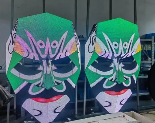P5 Ecrã de exibição 3D LED ao olho nu Ecrã de publicidade comercial