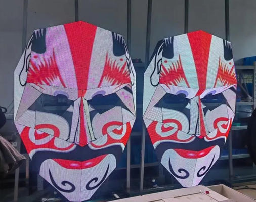 P5 Ecrã de exibição 3D LED ao olho nu Ecrã de publicidade comercial